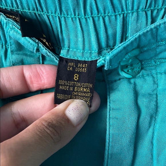 Eddie Bauer Turquoise Outdoor Shorts - Picture 3 of 5